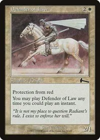 Defender of Law - Foil
