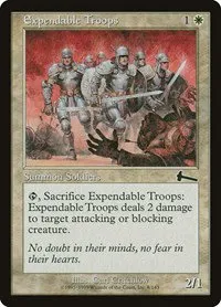 Expendable Troops - Foil