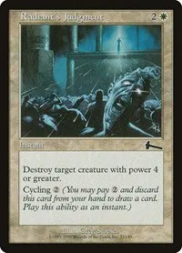 Radiant's Judgment - Foil