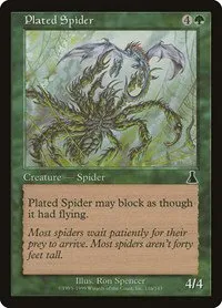 Plated Spider - Foil