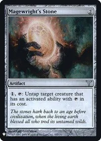 Magewright's Stone - Foil Magewright S Stone