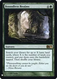Boundless Realms - Foil Boundless Realms