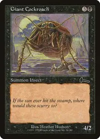 Giant Cockroach - Foil
