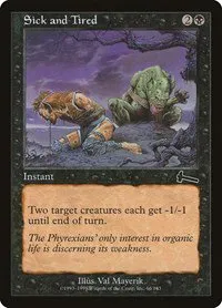 Sick and Tired - Foil
