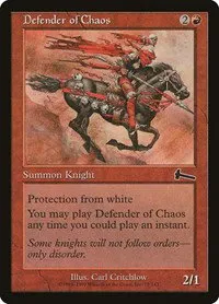 Defender of Chaos - Foil