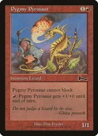 Pygmy Pyrosaur - Foil