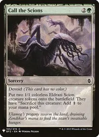 Call the Scions - Normal Call The Scions