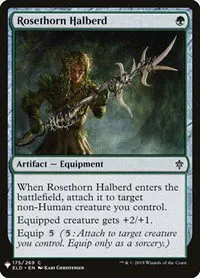 Rosethorn Halberd - Normal Rosethorn Halberd