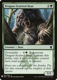 Dragon-Scarred Bear - Normal Dragon Scarred Bear