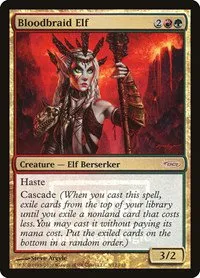 Bloodbraid Elf - Foil Bloodbraid Elf