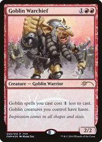 Goblin Warchief - Foil Goblin Warchief 118275