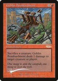 Goblin Bombardment - Foil Goblin Bombardment