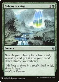 Sylvan Scrying - Normal Sylvan Scrying