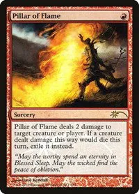 Pillar of Flame - Foil Pillar Of Flame