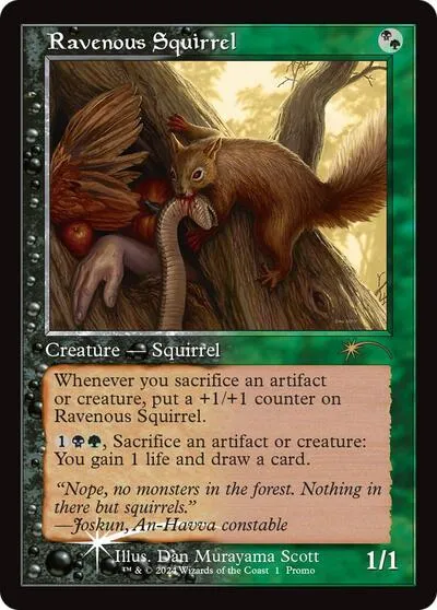 Ravenous Squirrel - Foil Ravenous Squirrel