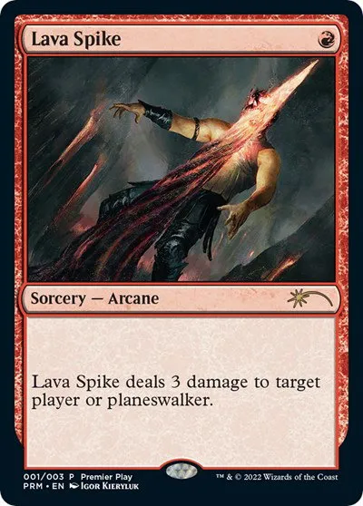 Lava Spike - Foil Lava Spike