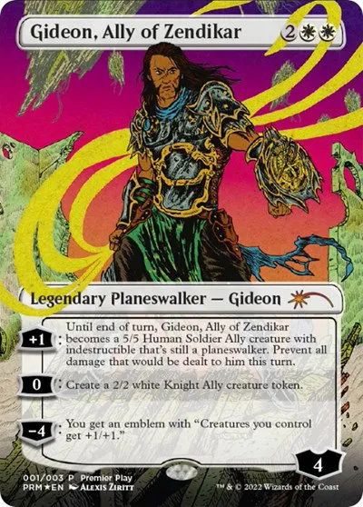 Gideon, Ally of Zendikar - Normal Gideon Ally Of Zendikar