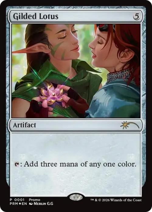 Gilded Lotus - Foil Gilded Lotus