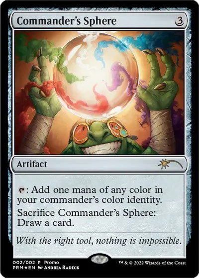 Commander's Sphere - Foil Commander S Sphere