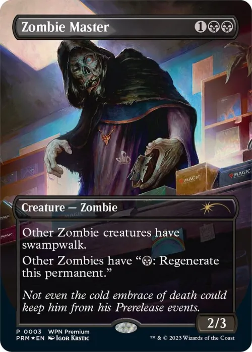 Zombie Master - Foil Zombie Master