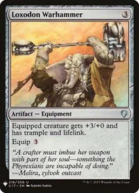 Loxodon Warhammer - Normal Loxodon Warhammer