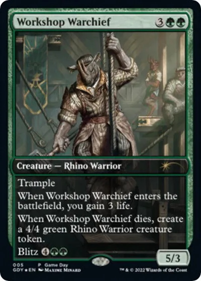 Workshop Warchief - Foil Workshop Warchief