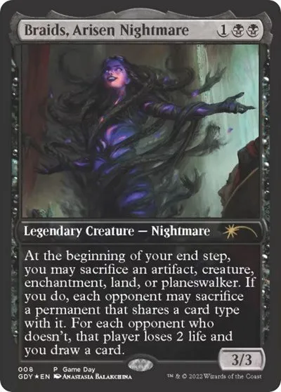 Braids, Arisen Nightmare - Foil Braids Arisen Nightmare