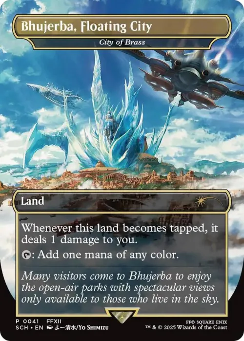 Bhujerba, Floating City - City of Brass - Foil