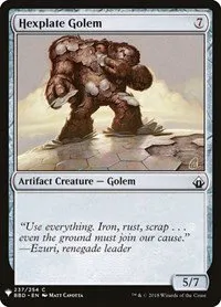 Hexplate Golem - Normal Hexplate Golem