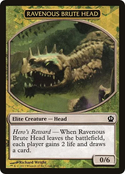 Ravenous Brute Head - Normal Ravenous Brute Head