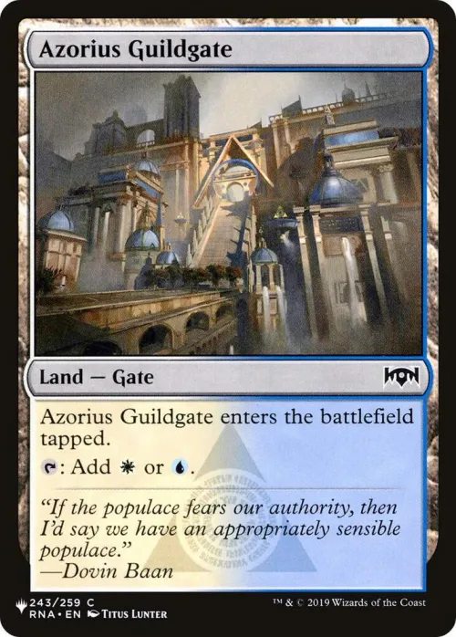 Azorius Guildgate - Normal Azorius Guildgate