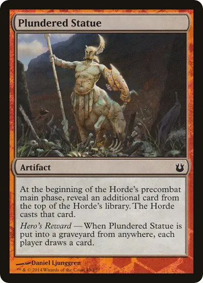 Plundered Statue - Normal Plundered Statue