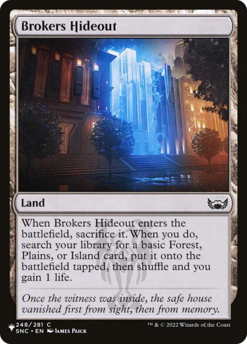 Brokers Hideout - Normal Brokers Hideout