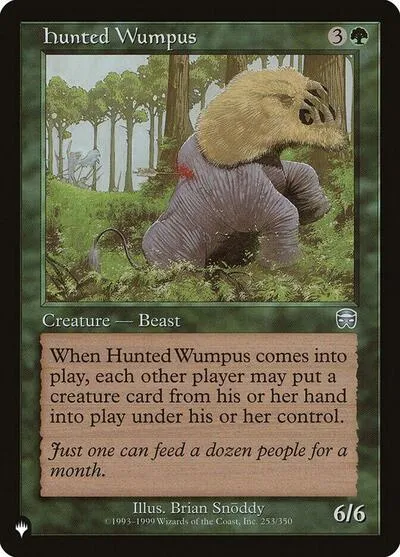 Hunted Wumpus - Normal Hunted Wumpus