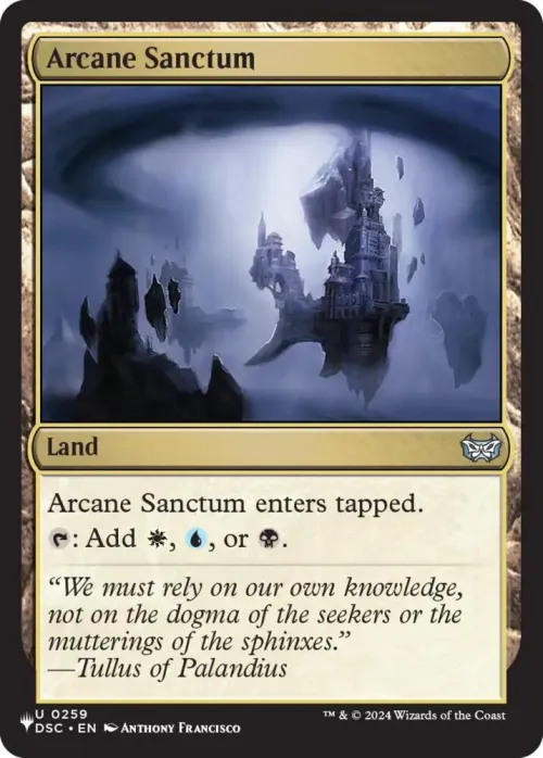 Arcane Sanctum - Dsc