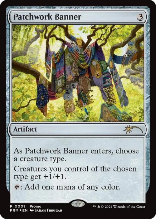 Patchwork Banner - Foil Patchwork Banner