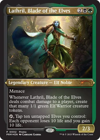 Lathril, Blade of the Elves - Foil Etched