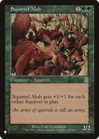 Squirrel Mob - Normal Squirrel Mob