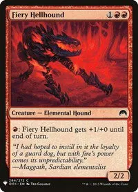 Fiery Hellhound - Normal Fiery Hellhound