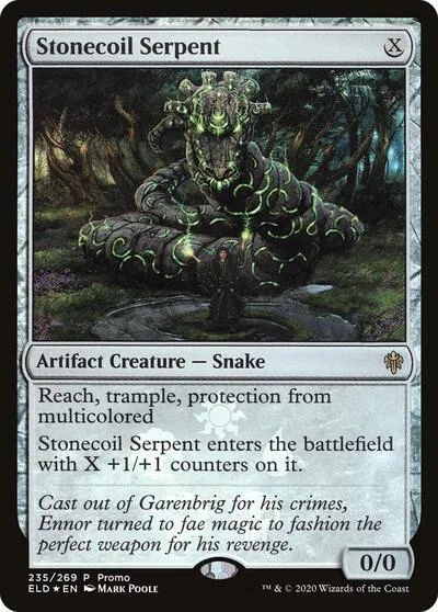 Stonecoil Serpent - Foil Stonecoil Serpent