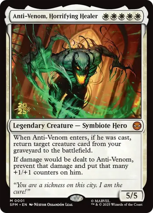 Anti-Venom, Horrifying Healer - Foil Anti Venom Horrifying Hea