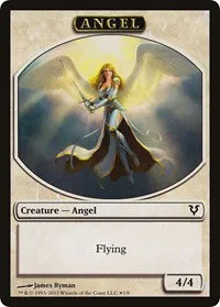 Angel // Demon Double-Sided Token - Foil