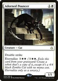 Adorned Pouncer - Foil Adorned Pouncer
