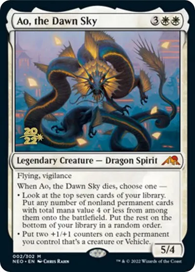 Ao, the Dawn Sky - Foil Ao The Dawn Sky