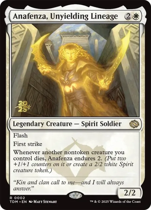 Anafenza, Unyielding Lineage - Foil Anafenza Unyielding Linea