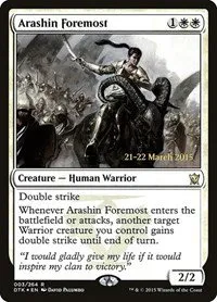 Arashin Foremost - Foil Arashin Foremost