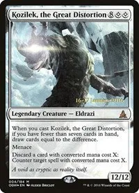 Kozilek, the Great Distortion - Foil Kozilek The Great Distort