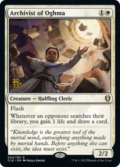Archivist of Oghma - Foil Archivist Of Oghma