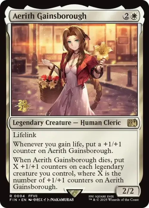 Aerith Gainsborough - Foil Aerith Gainsborough