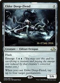 Elder Deep-Fiend - Foil Elder Deep Fiend